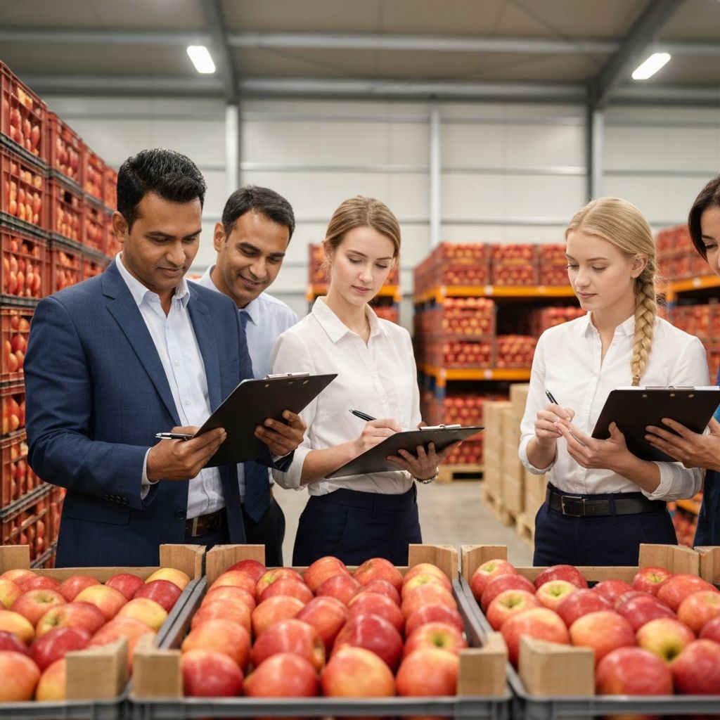 Pacific Orchard Exports team